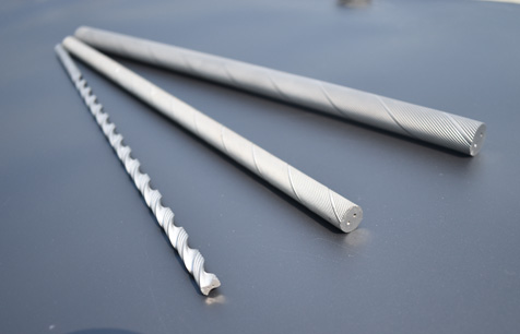 Helical Carbide Rod