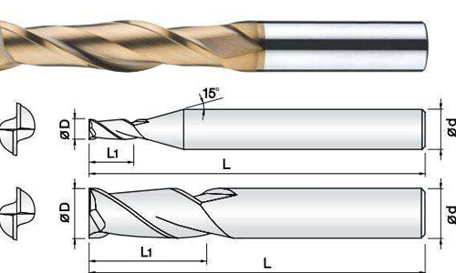 2 Flute Flat End Mill