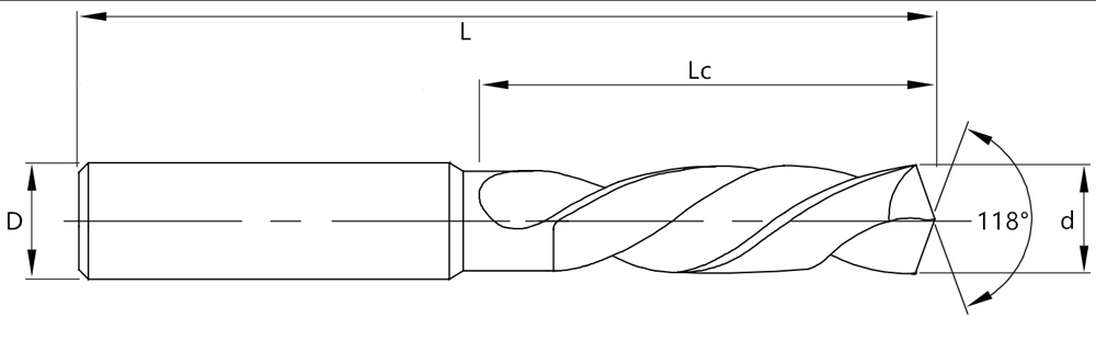 Coolant Drill Bits