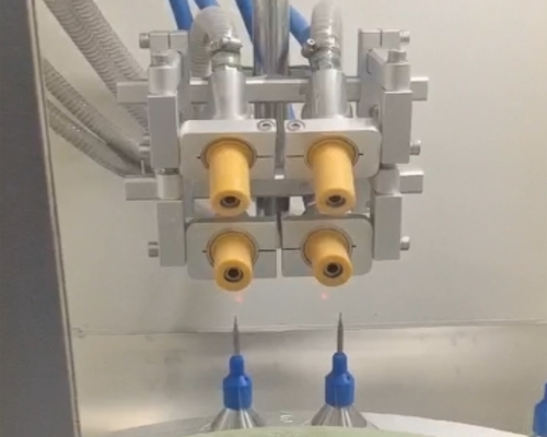 New Blunting machine ready